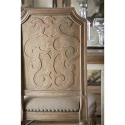 Maxwell Updated Traditional Brown Wood Dining Chair - Set of 2|