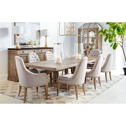 Massimo Updated Traditional Brown Pine Wood Display Cabinet|