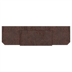 Ashton Updated Traditional Dark Brown Wood Buffet|