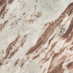 Aurelien Modern Classic Pink Marble Rectangular Block Coffee Table|