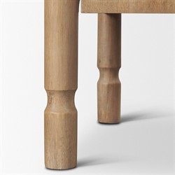 Joffrey Updated Traditional Brown Wood Media Cabinet - 72"|