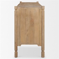 Joffrey Updated Traditional Brown Wood Sideboard|