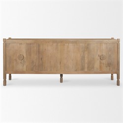 Joffrey Updated Traditional Brown Wood Sideboard|