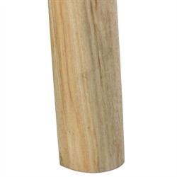 Daley Coastal Beach Natural Mango Round Coffee Table|