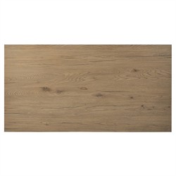 Delia Rustic Lodge Light Brown Oak Rectangular Coffee Table|