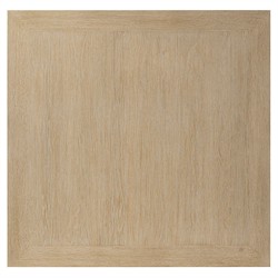Tahoma Modern Classic Bleached Oak Square Coffee Table|