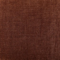 Zena Modern Classic Rust Velvet Round Ottoman|