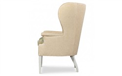 Ralph Willow Green Toile Wing Chair|