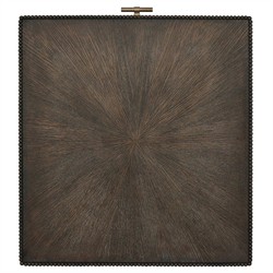 Shara Updated Traditional Brown Oak Square End Table|