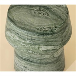 Ariston Modern Classic Sage Green Concrete End Table|