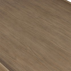 Kafta Rustic Lodge Natural Oak Oval Coffee Table|