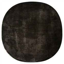 Lincoln Modern Classic Distressed Bronze Round End Table|