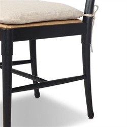 Fayth Broadway Dune Stained Black Ash Dining Chair|