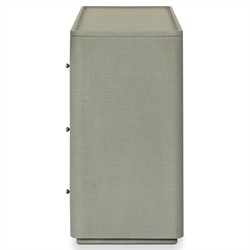 Paula Laurel Sage Linen Double Dresser|