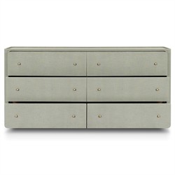 Paula Laurel Sage Linen Double Dresser|