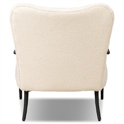 Tarah Crete Sand Arm Chair|