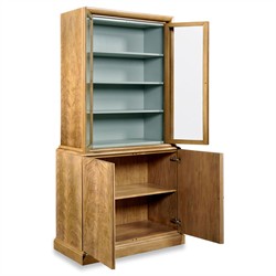 Cole Modern Classic Auden Brown Wood Display Cabinet|
