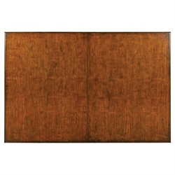 Marseille French Bordeaux Brown Wood Extendable Dining Table - 60-104"|