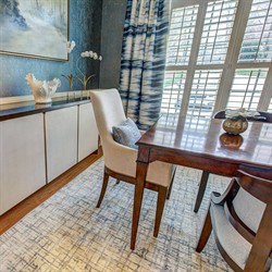 Marseille French Bordeaux Brown Wood Extendable Dining Table - 60-104"|