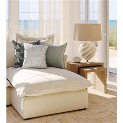 Palecek Woodside Natural Seagrass Rope Nesting Tables - Pair|