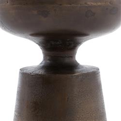 Ozera Global Antique Rust End Table|