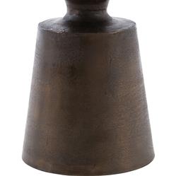 Ozera Global Antique Rust End Table|