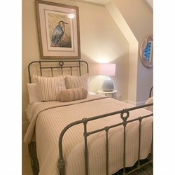 Corse French Country Aged Brass Iron Bed - Full|