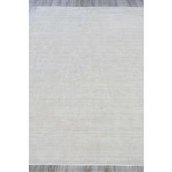 Purity Modern Classic Beige Bamboo Silk Solid Rug - 6'x9'|