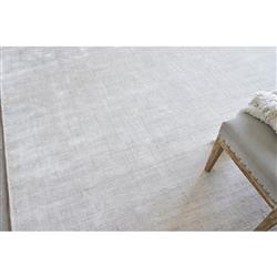 Purity Modern Classic Beige Bamboo Silk Solid Rug - 6'x9'|