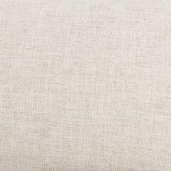 Zoe Modern White Performance Black Birch Wood 2 Piece Curved Sectional - 176"Wx67"D|