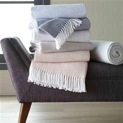 Sferra Coastal Terzo Tin Throw Blanket|