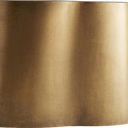 Meadow Modern Classic Gold Antique Iron Abstract Brass Curved Coffee Table|