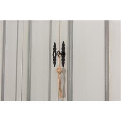 Rafaela French Country Grey Reclaimed Pine Wood Armoire|