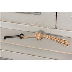 Rafaela French Country Grey Reclaimed Pine Wood Armoire|