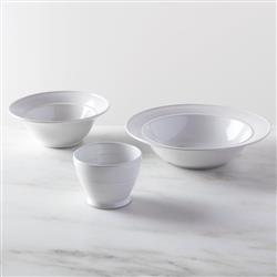Simon Pearce Modern Classic Cavendish Dove Cereal Bowl|