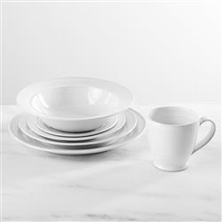 Simon Pearce Modern Classic Cavendish Dove Stoneware Mug|