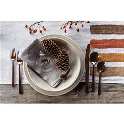 Simon Pearce Modern Classic Belmont Crackle Ivory Stoneware Pasta Bowl|