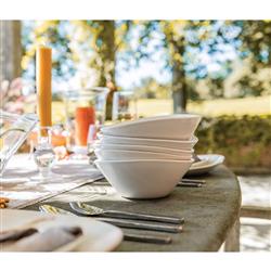 Simon Pearce Modern Classic Barre Alabaster Stoneware Pasta Bowl|