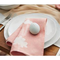 Simon Pearce Burlington Modern Classic Cloud Stoneware Dinner Plate|