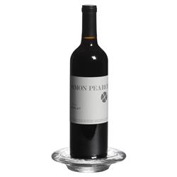 Simon Pearce Modern Classic Hanover Glass Wine Coaster|