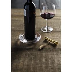 Simon Pearce Modern Classic Hanover Glass Wine Coaster|