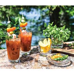 Simon Pearce Modern Classic Ascutney Pint Glass|