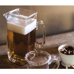 Simon Pearce Modern Classic Woodbury Glass Pitcher - Small|