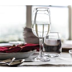 Simon Pearce Modern Classic Woodstock White Wine Glass|