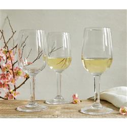 Simon Pearce Modern Classic Woodstock White Wine Glass|