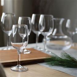 Simon Pearce Modern Classic Woodstock White Wine Glass|