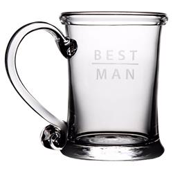 Simon Pearce Modern Classic Windsor Glass Mug|