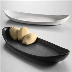 Simon Pearce Modern Classic Barre Alabaster Stoneware Serving Platter - Large|