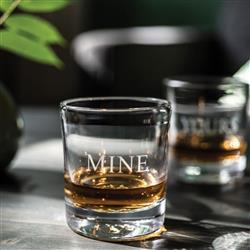 Simon Pearce Modern Classic Ascutney Double Old-Fashioned Glass - Set of 2|