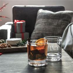 Simon Pearce Modern Classic Ascutney Double Old-Fashioned Glass - Set of 2|
